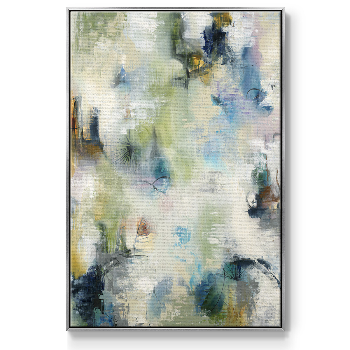 Making Magic Framed Premium Gallery Wrapped Canvas - Ready to Hang - 25 x 37 - Silver Floating Frame