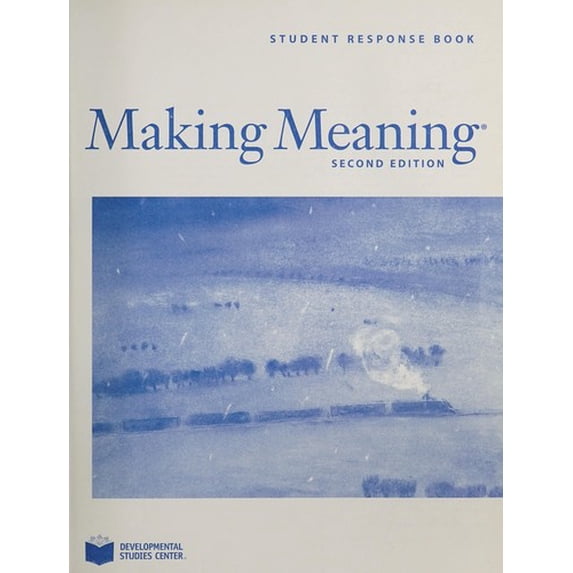 Pre-Owned Making Meaning - Student Response Book - Second Edition 9781598927214 Used