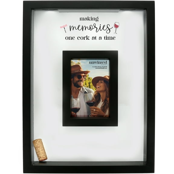 Pavilion Gift Company - Making Memories - 12" x 16" Cork Holder Frame (Holds 4" x 6" Photo)