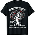 thumbnail image 1 of Making Memories Family Matching Group Family Reunion 2025 T-ShirtMen and women, Black T-shirt, size: Extra large, 1 of 4