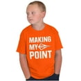 thumbnail image 1 of Making My Point Bow Hunting Season Crewneck T Shirts Boy Girl Teen Brisco Brands X, 1 of 6