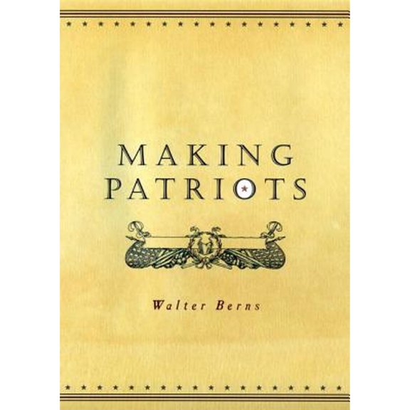 Pre-Owned Making Patriots (Hardcover) 0226044378 9780226044378