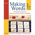 thumbnail image 1 of Making Words Making Words First Grade: 100 Hands-On Lessons for Phonemic Awareness, Phonics and Spelling, (Paperback), 1 of 1