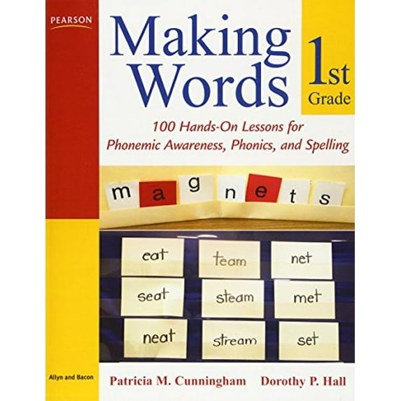 Pre-Owned Making Words First Grade: 100 Hands-On Lessons for Phonemic Awareness, Phonics and Spelling (Paperback) 0205580955 9780205580958