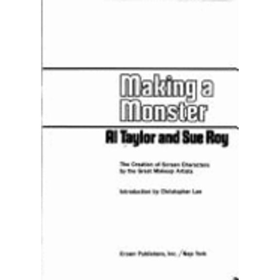 Pre-Owned Making a Monster (Hardcover) 0517528622 9780517528624