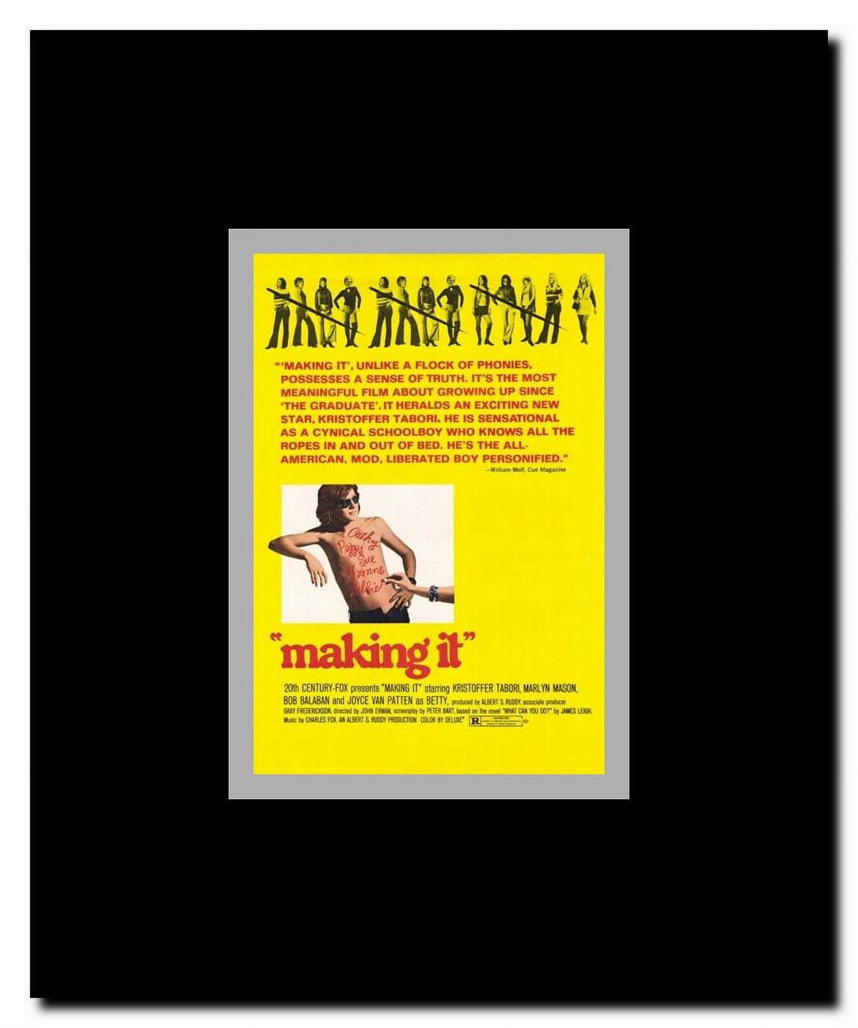 Making it Framed Movie Poster