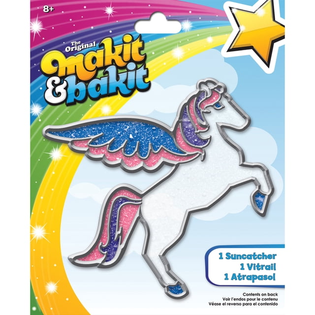 Makit & Bakit Suncatcher Kit Pegasus - Walmart Business Supplies