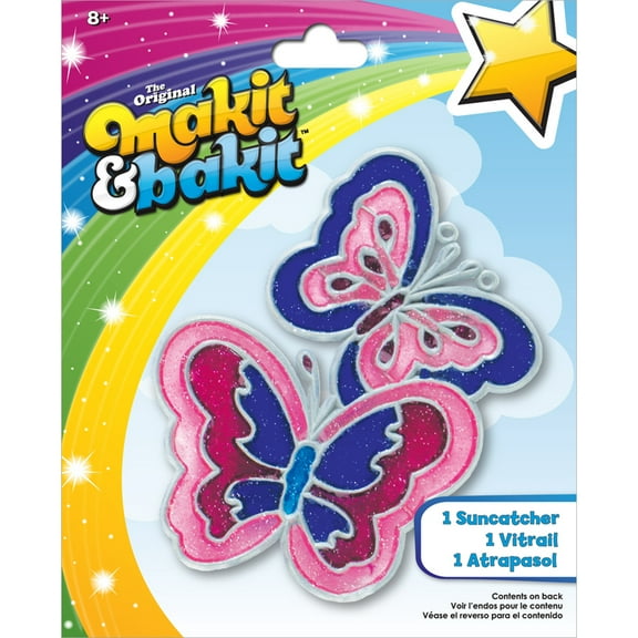Makit & Bakit Suncatcher Kit Butterflies