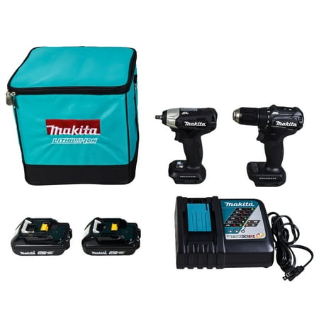 Makita 18V 2.0Ah 2-Tool Sub-Compact Brushless Cordless Combo Kit CX201RB