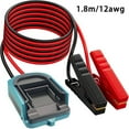 thumbnail image 1 of Makita 18V Battery to Car Jump Starter Cable for Gas/Diesel Engines, SUVs, Sedans (No Battery), 1 of 10