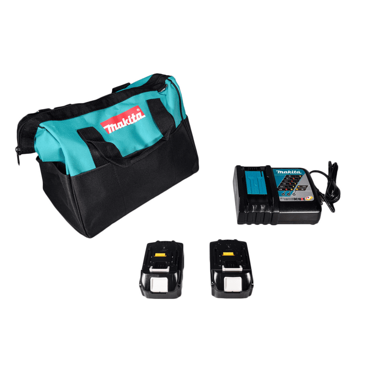 Makita 18V LXT 4.0Ah Lithium-Ion Battery and Rapid Optimum Charger Starter  Pack BL1840BDC2