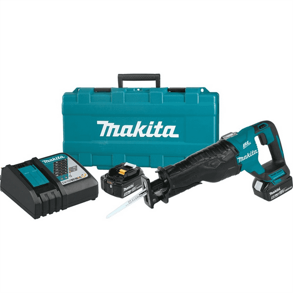 Makita 18V LXT 5.0 Ah Brushless Cordless Reciprocating Saw Kit