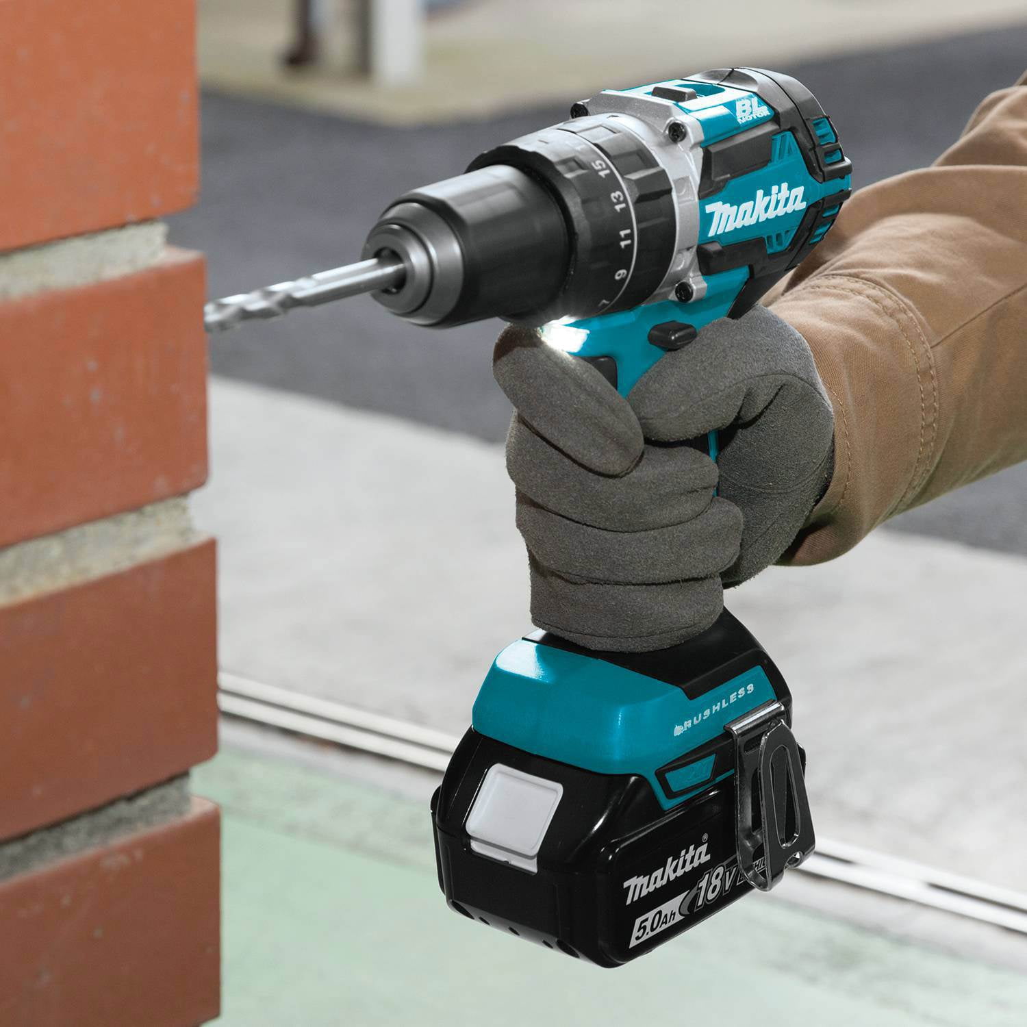 Makita 18V LXT 5.0Ah Brushless Cordless Impact Driver Driver Drill Combo Kit Walmart