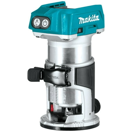 Makita 18V LXT Brushless Cordless Compact Router XTR01Z (Tool Only) - Variable Speed