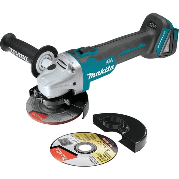 Makita 18V LXT Brushless Cordless Angle Grinder/Cut Off Tool - Tool Only - Pack of 8