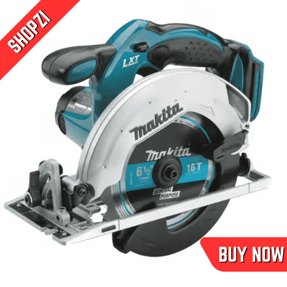 Makita 18V LXT Cordless Brushed 61/2Inch Circular Saw, XSS02Z  Tool Only, High Torque, Compact Design