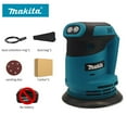 thumbnail image 1 of Makita 18V Lithium Ion Cordless Rechargeable Disc Random Orbital Sander Woodworking Sanding Putty Polishing Bare Tool, 1 of 6