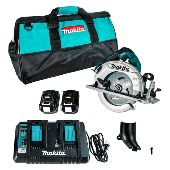 Makita 18V X2 LXT Li-Ion (36V) Brushless Cordless 7-1/4 Circular Saw Kit XSH06PT