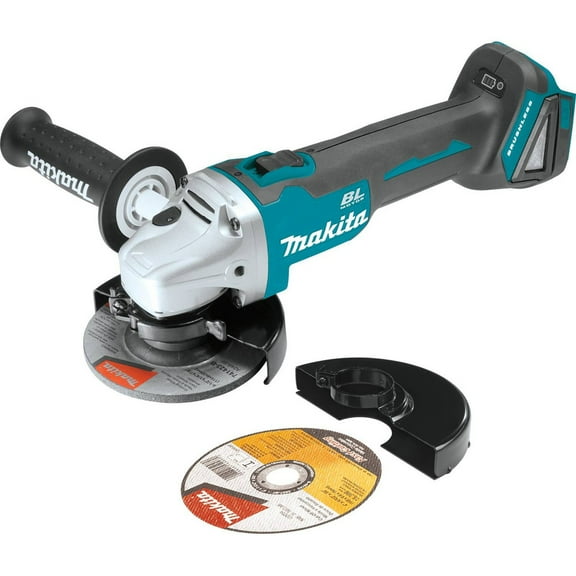 Makita XAG04Z 18V LXT Lithium-Ion Brushless Cordless 4-1/2 / 5" Cut-Off/Angle Grinder, Tool Only