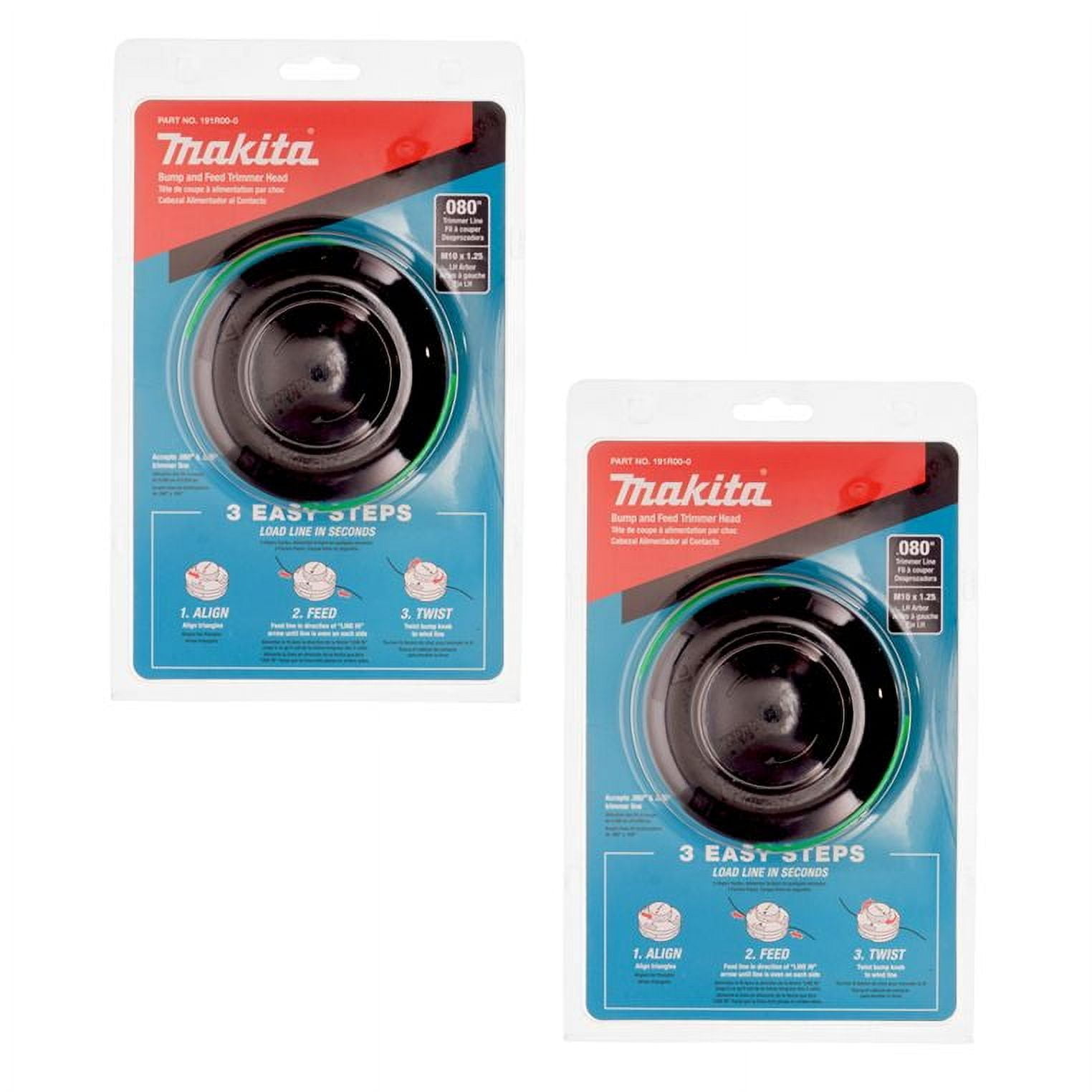 Makita 1911Y2-9 Bump en Feed Trimmer Hoofd UR013G