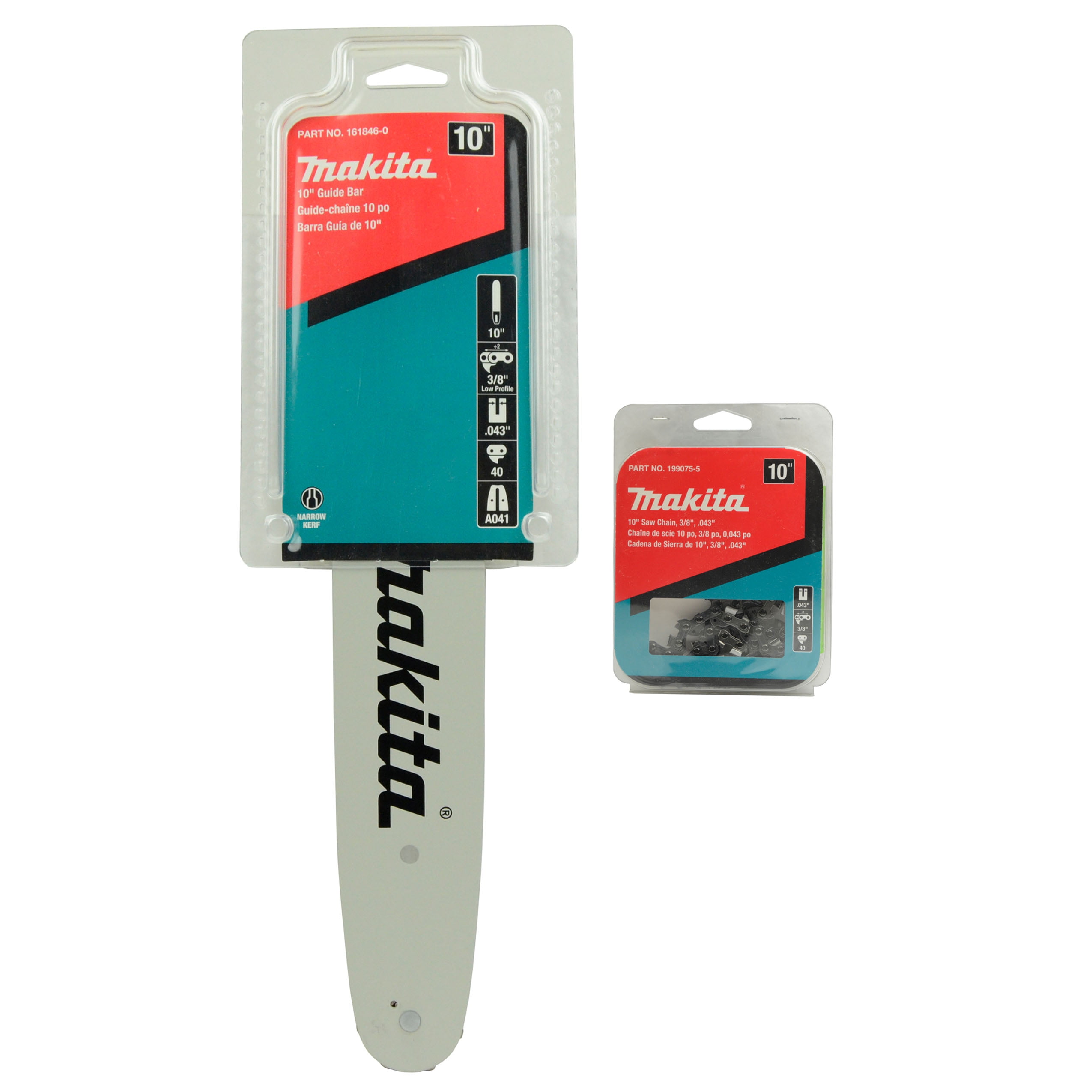 Catena Per Motosega Makita Extraguard - 10/25 Cm, Passo 3/8, 40 Maglie, Spessore 1.1 Mm - Foto 9