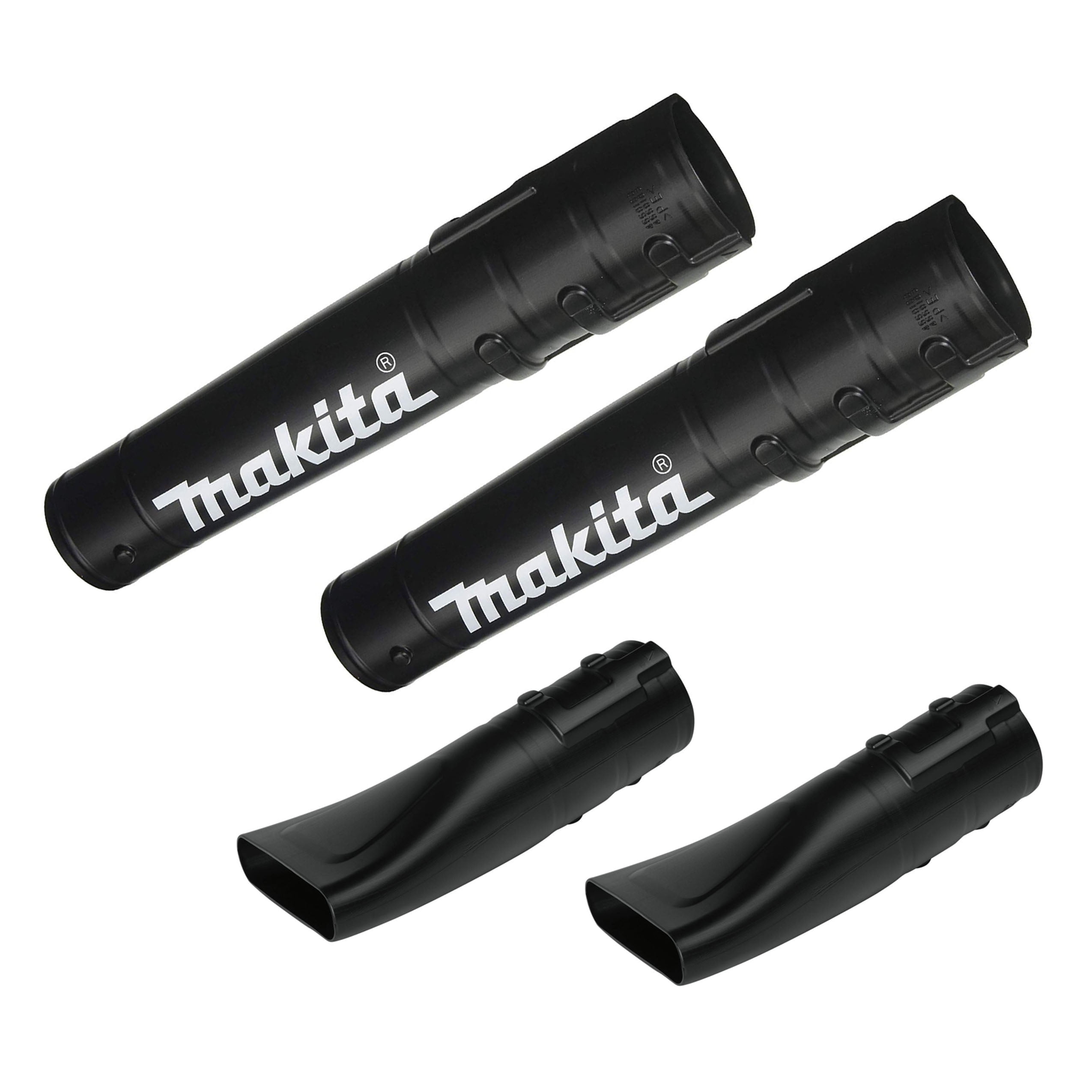 Makita (2) 197889-6 Flat End Nozzle Attachment and (2) 183R02-0 3-Stage ...