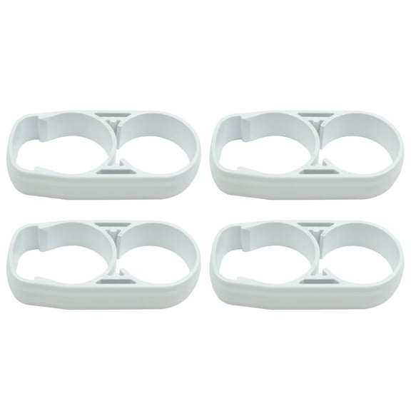Makita 459354-6 White Crevice Nozzle Holder Replacement Tool Part for XLC03 XLC04 (4-Pack)