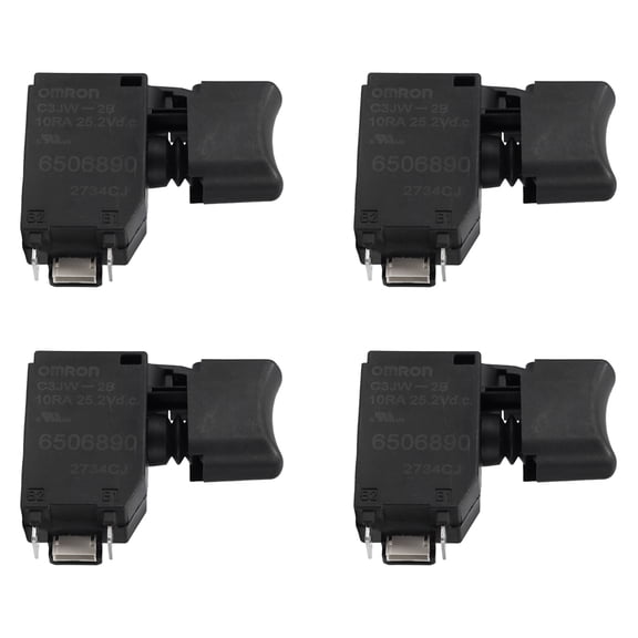 Makita 650689-0 Switch for Impact Driver and Drill Models LXDT08, LXFD05, RH01 (4-Pack)