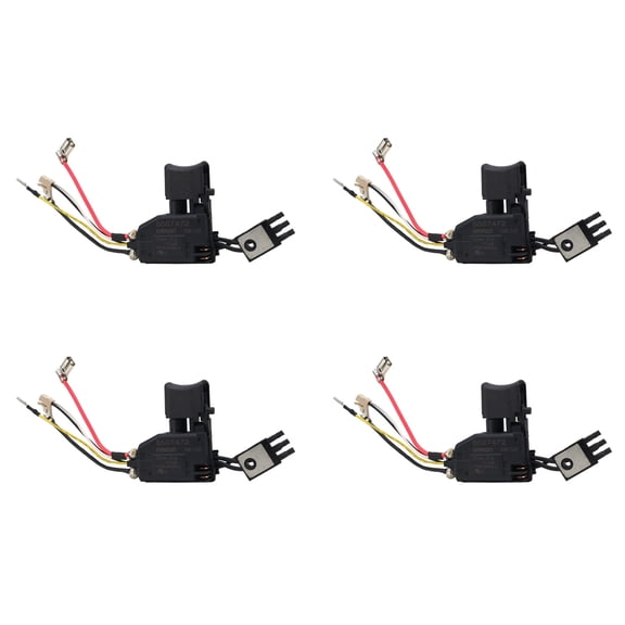 Makita 650747-2 Switch for Driver/Drill LXFD01CW/01/01Z, LXPH01/01Z/01CW (4-Pack)