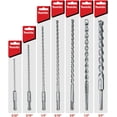 thumbnail image 1 of Makita 7 Piece - SDS-Plus Complete Drill Bit Set For SDS+ Rotary Hammers - Deep HD Drilling Into Concrete & Masonry, 1 of 4