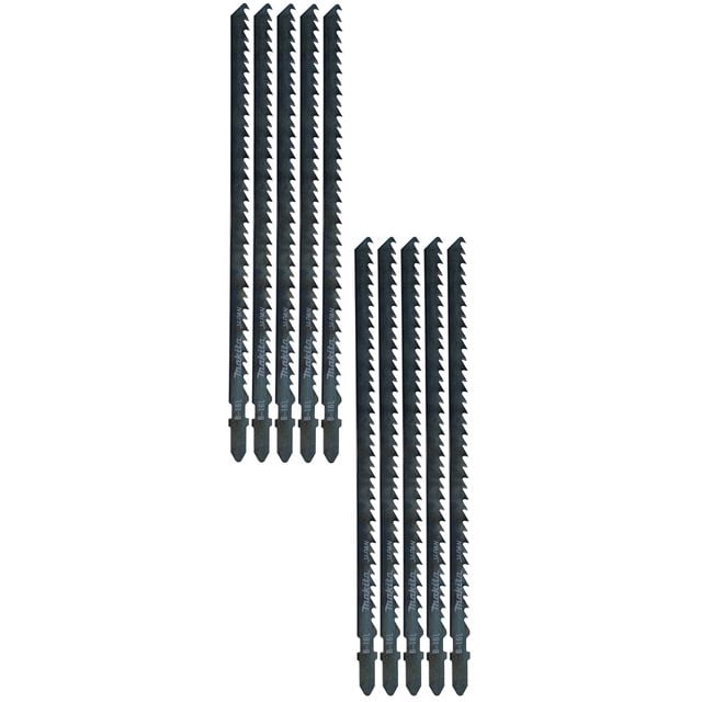Makita 792730-4 Jig Saw Blade T-Shank HCS 7-1/8-inch x 6TPI Tool Replacement Parts for T-Shank Jig Saws (2-Pack)