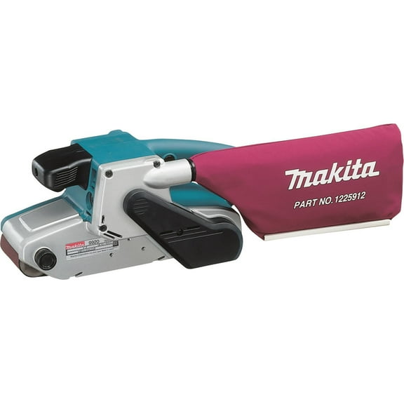 Makita Belt Sander 9920 Variable Speed Corded - 3" x 24" Multicolor