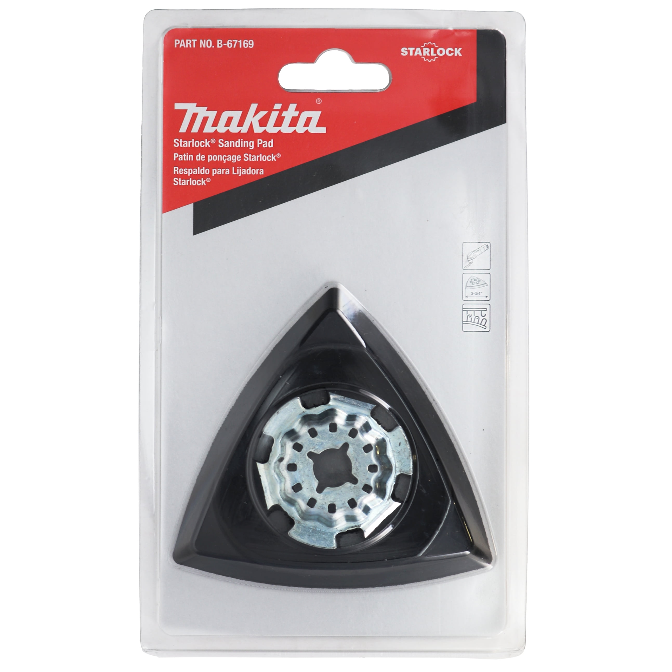 Makita B 67169 Starlock Sanding Pad for Oscillating Multi Tools