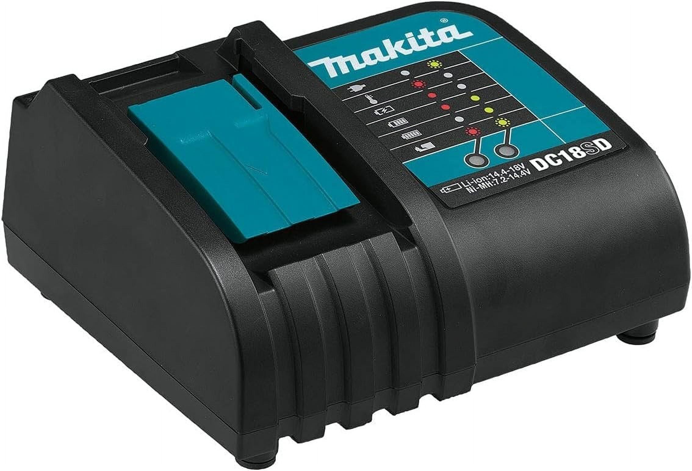 Makita スティッククリーナー本体 LXT DC18SD 18v Makita DC18SD 18V LXT Lithium‑Ion Rapid Optimum Charger for BL1815
