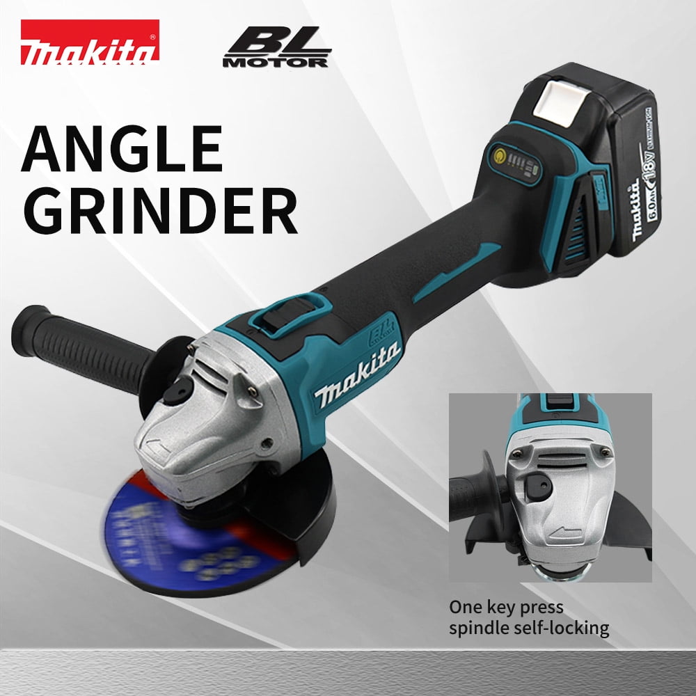 Makita® DGA404 18V Brushless Cordless Electric Angle Grinder 4-1/2 ...