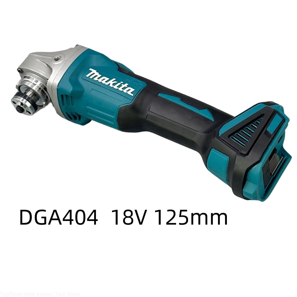 Makita DGA404 18V Cordless-GrinderTools 125/100mm Brushless Grinding ...