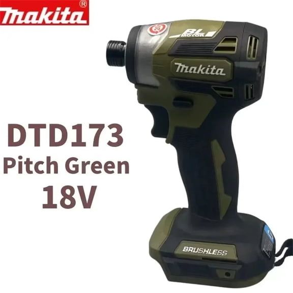 Makita DTD173, 18V Cordless 1/4" Drill Driver, 3600 RPM