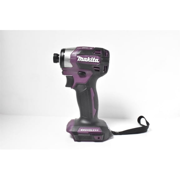 Makita DTD173 Cordless Impact Driver 18V Screwdriver Torque Wrench 180N Brushless Motor Electric Drill (Tool Only)-Claret