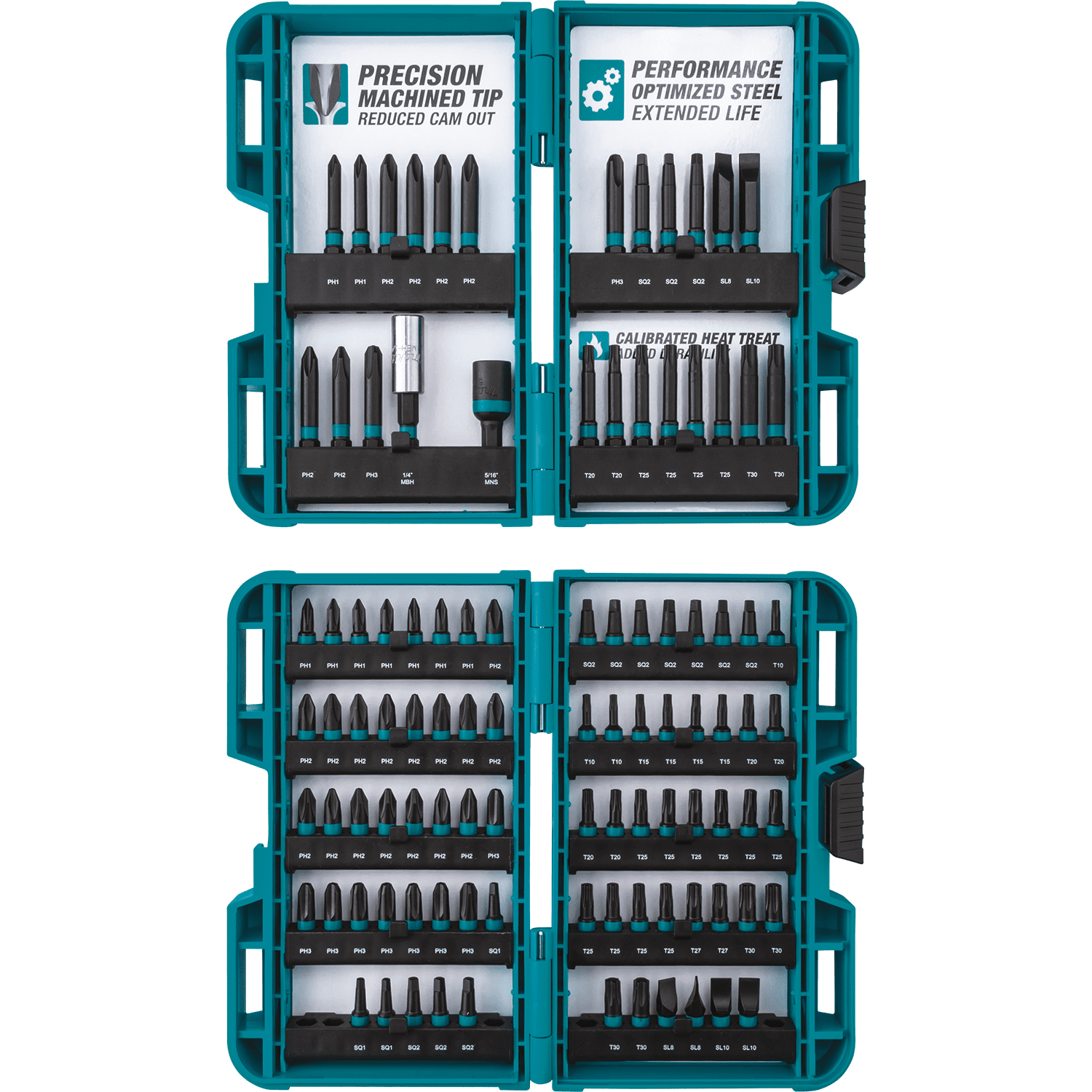 Makita E-00038 Impactx 100 Pc. Driver Bit Set
