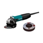 Makita GA4530X 4-1/2" Angle Grinder with 5 Wheels, 6 Amp, 11000 RPM