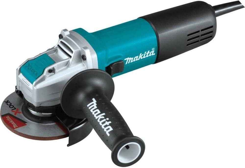 Open Box Makita GA4570 4-1/2" X-LOCK Corded Electric Angle Grinder w/AC/DC Switch