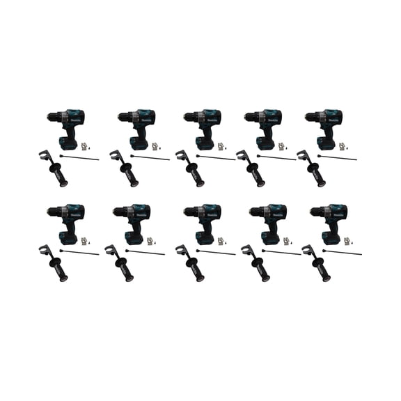 Makita GPH01Z 40V max XGT Cordless 1/2" Hammer Driver Drill (Tool Only) 10 Pack
