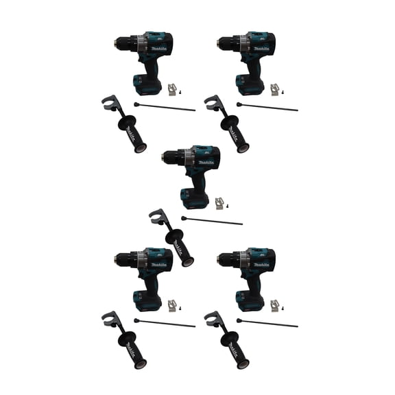 Makita GPH01Z 40V max XGT Cordless 1/2" Hammer Driver Drill (Tool Only) 5 Pack