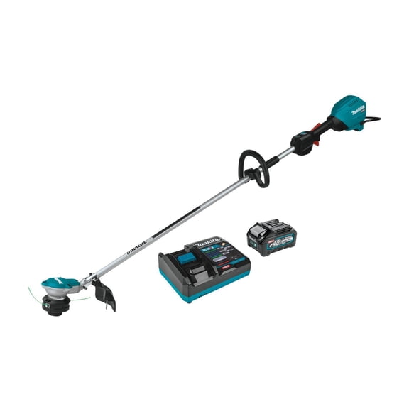 Makita GRU01M1 40V max XGT Brushless Cordless 15 Inch String Trimmer Kit (4.0Ah)