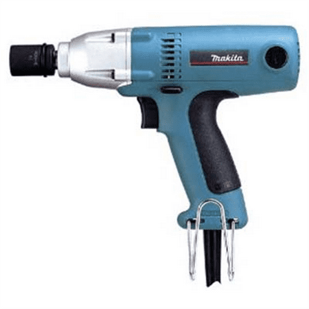 Makita Impact Wrench With 1/2" Corded Detent Pin Anvil, Blue