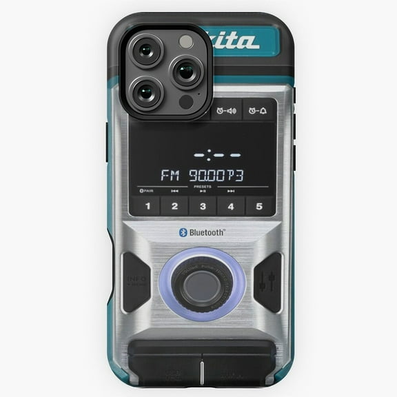 Makita Job Site Radio Bluetooth Phone Case for iPhone 16 15 14 13 12 11 Pro Max M5909249