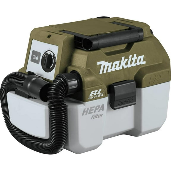 Makita ADCV11Z Outdoor Adventure 18V LXT Brushless Wet/Dry Vacuum, Tool Only Bare Tool Camo Green