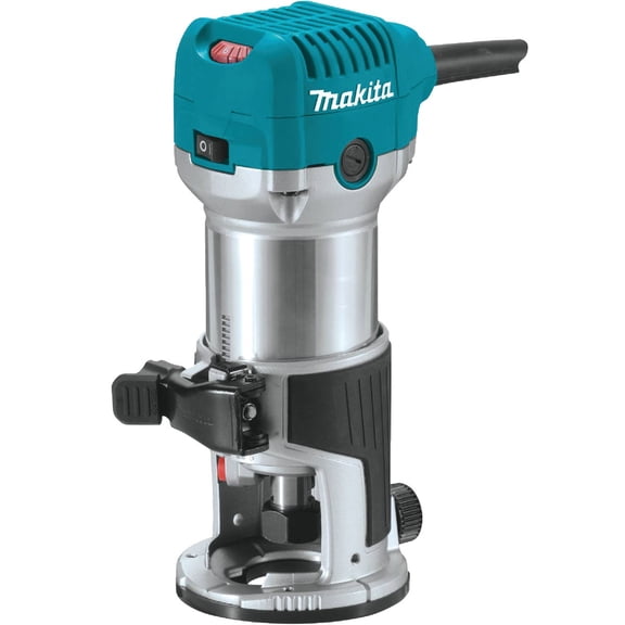 Makita RT0701C 1-1/4 HP Compact Router, Fixed Base