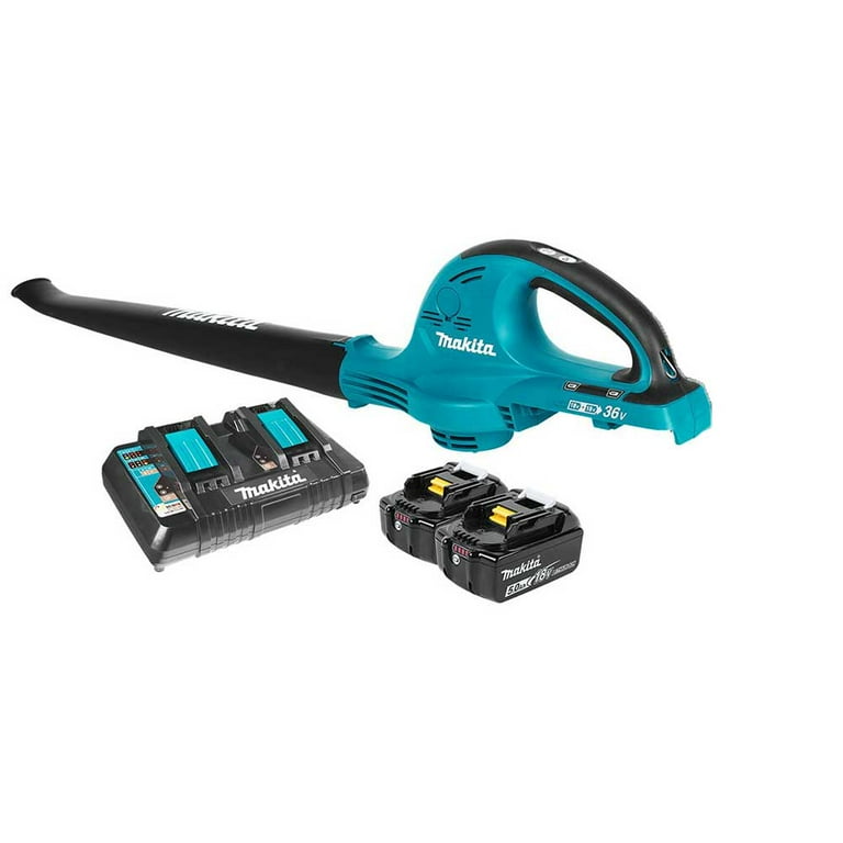 Makita XBU01PT 36 Volt 208 Mph LXT Cordless Lithium Ion Leaf Blower Kit