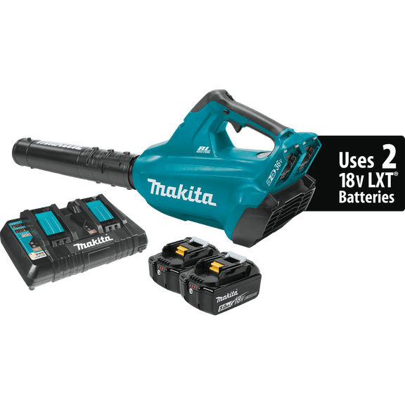 Makita XBU02PT 18V X2 (36V) Lxt® Lithium-Ion Brushless Cordless Blower Kit (5.0Ah)
